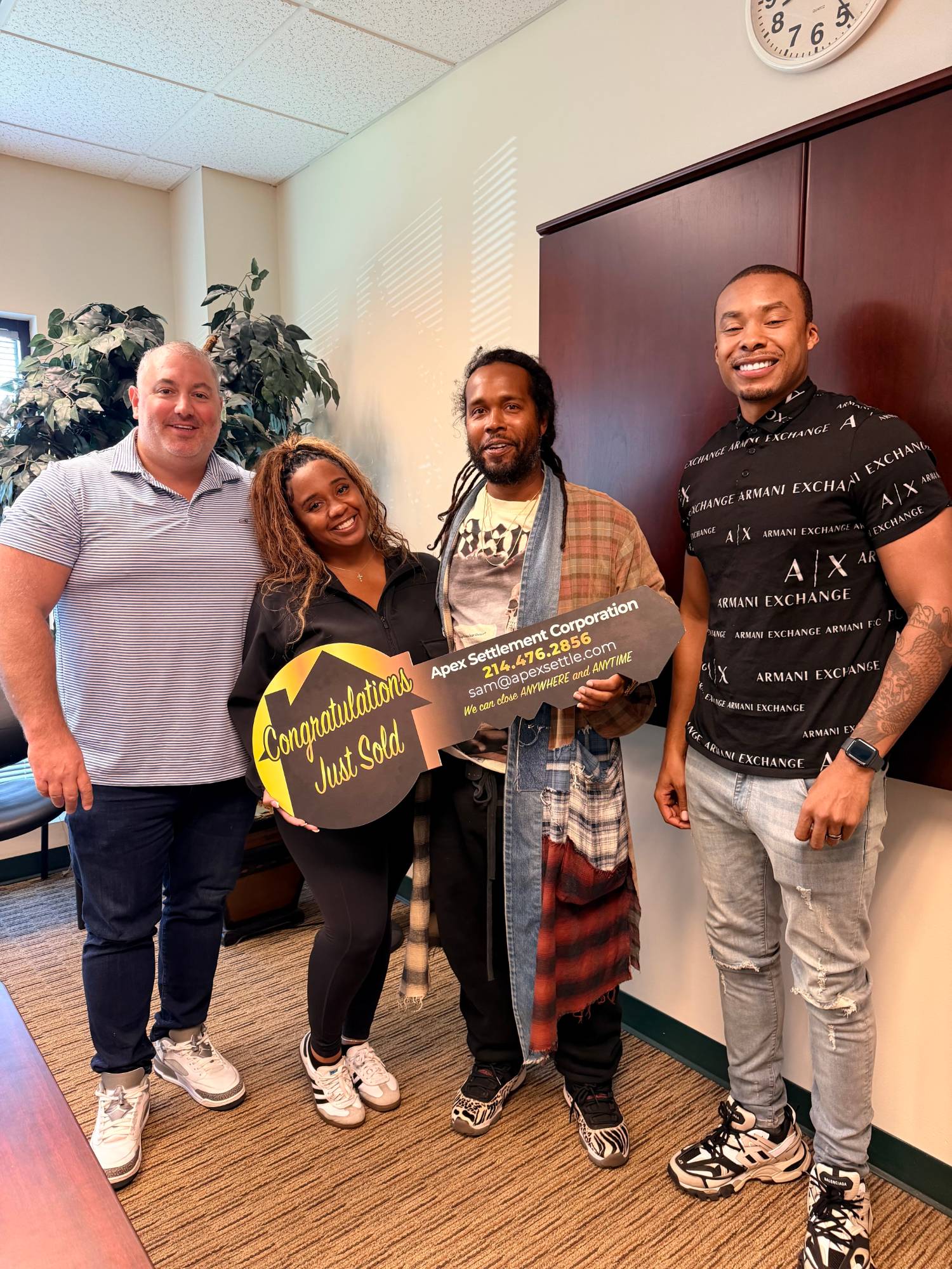 Closing Day Smiles — First-time buyers · closing day