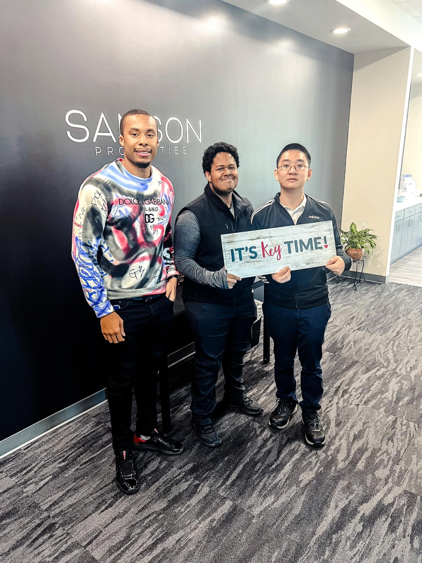 It's Key Time — New keys · Samson Properties